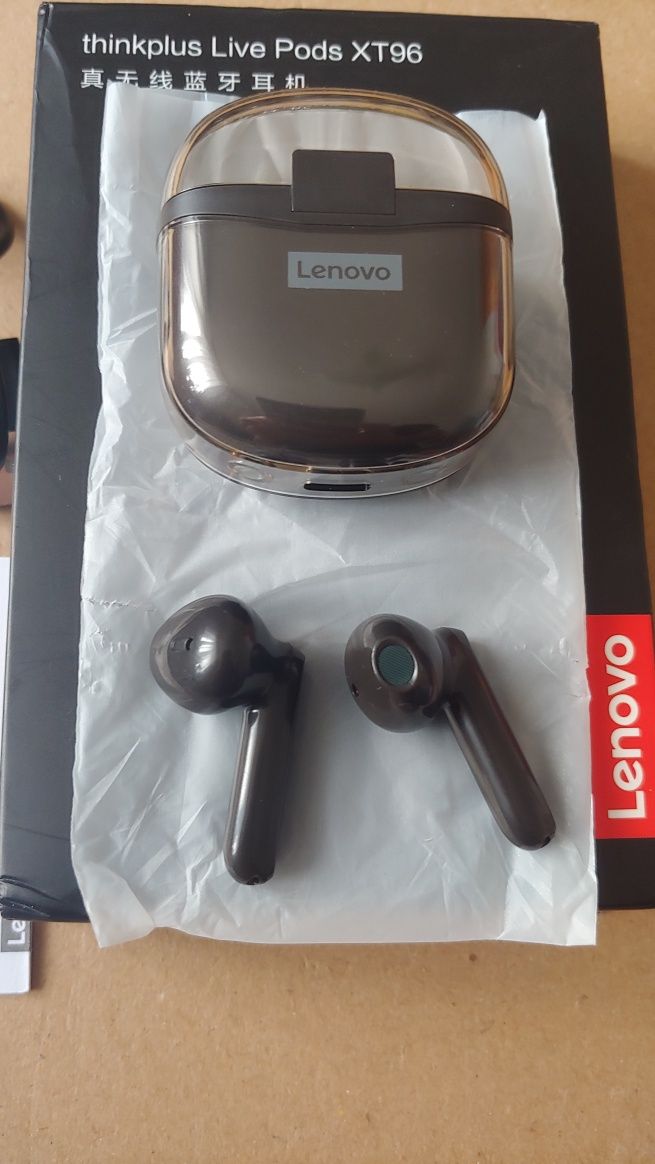 Наушники Lenovo Live Pods XT96 Bluetooth Беспроводные Звук Идеал