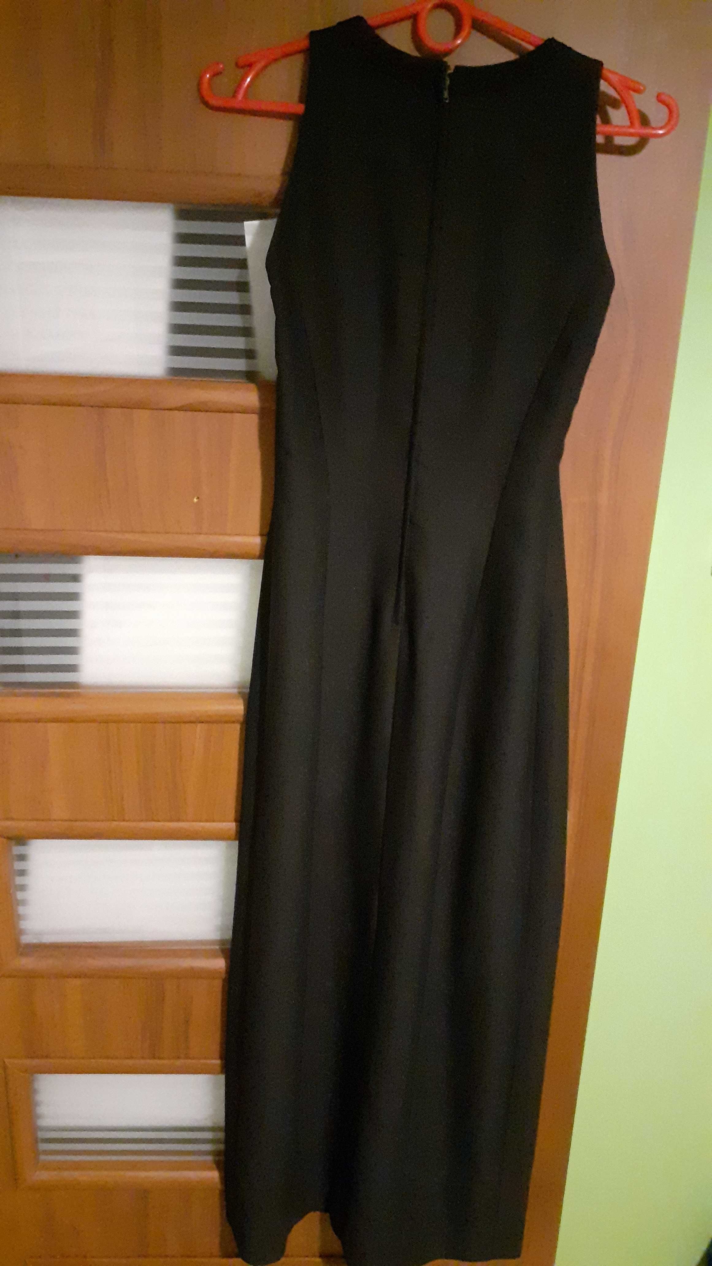 Elegancka czarna sukienka XS