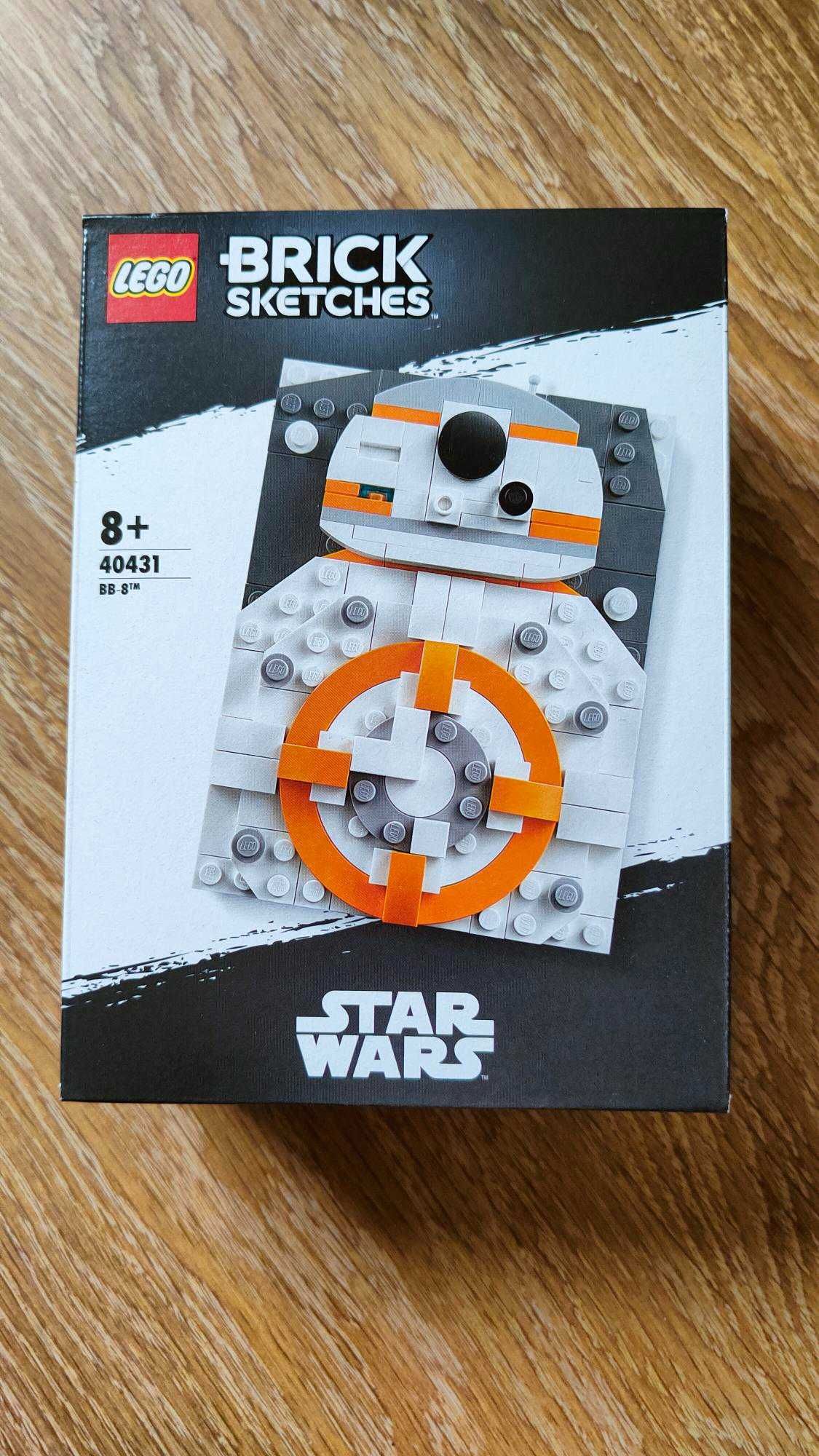 Nowe LEGO Brick Sketches 40431 Star Wars BB-8