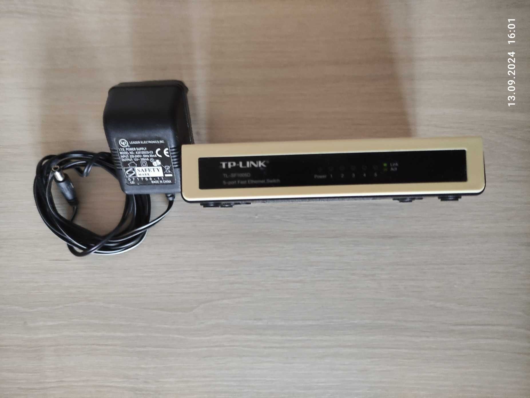 Продам Комутатори TP-LINK на 5 портов