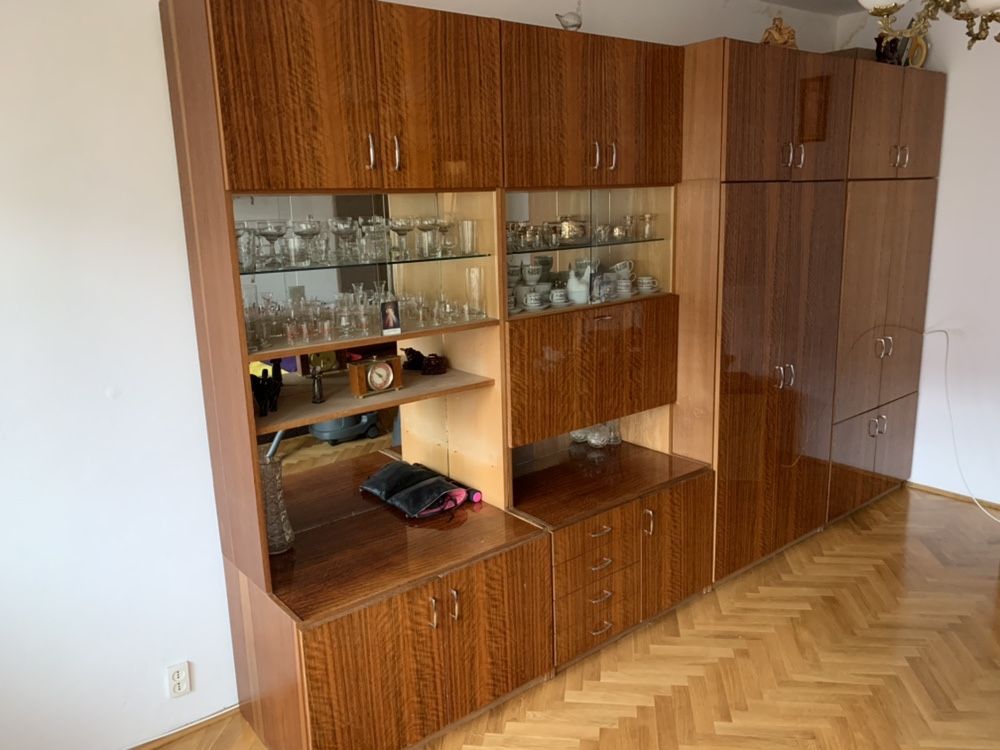 Regał PRL w dobrym stanie! 220x90x57