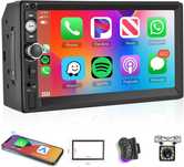 Radio samochodowe Carplay/Android Auto 2 Din, 7 cali HD A3540