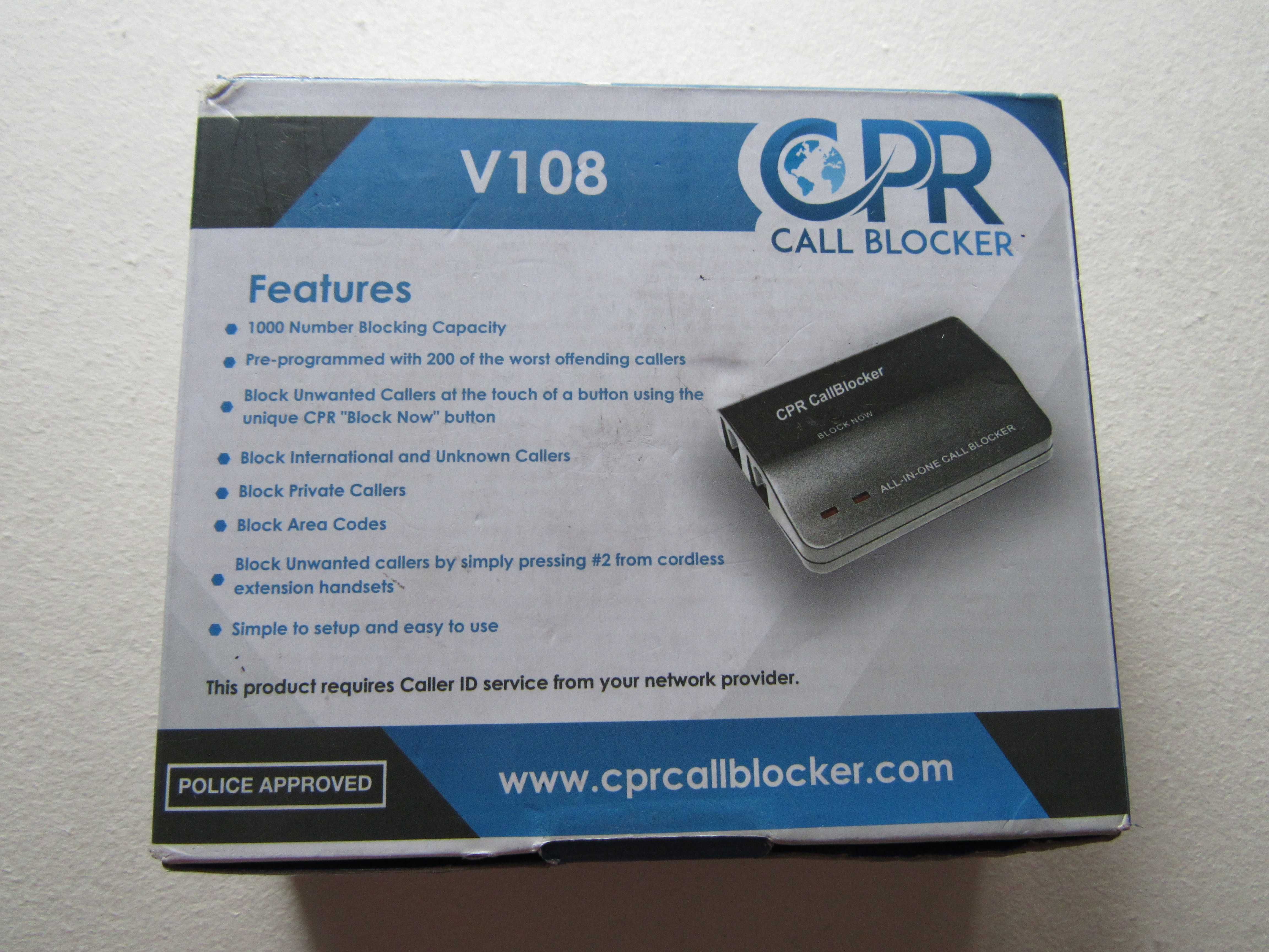 Телефонный блокиратор CPR Call Blocker v108