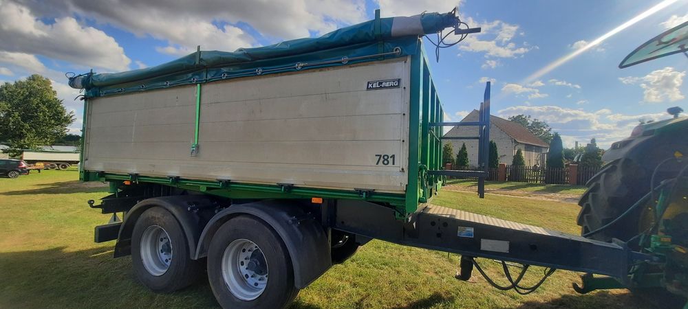 Przyczepa Kel Berg wywrotka tandem 3 stronny vaia