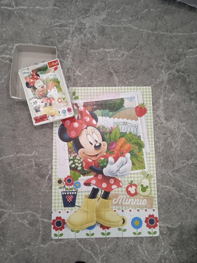 Puzzle gigant myszka minnie 58x84 cm