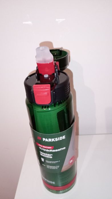 Bidon 0,75l Parkside i kubek do picia zestaw nowy prezent dla chłopaka