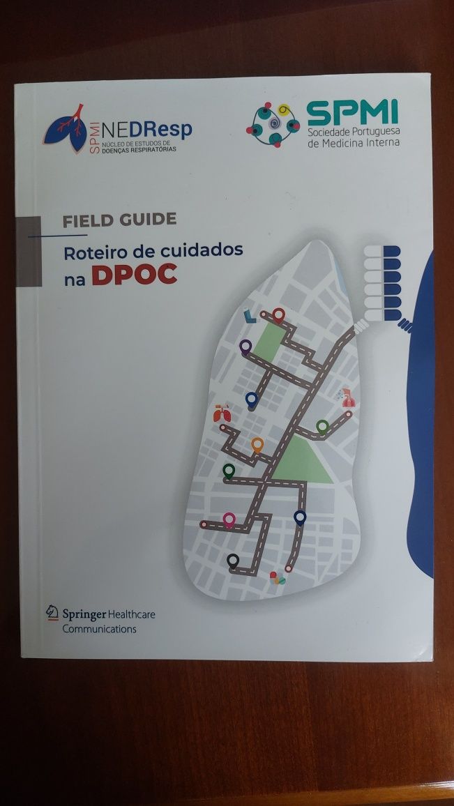 Livro sobre cuidados na DPOC