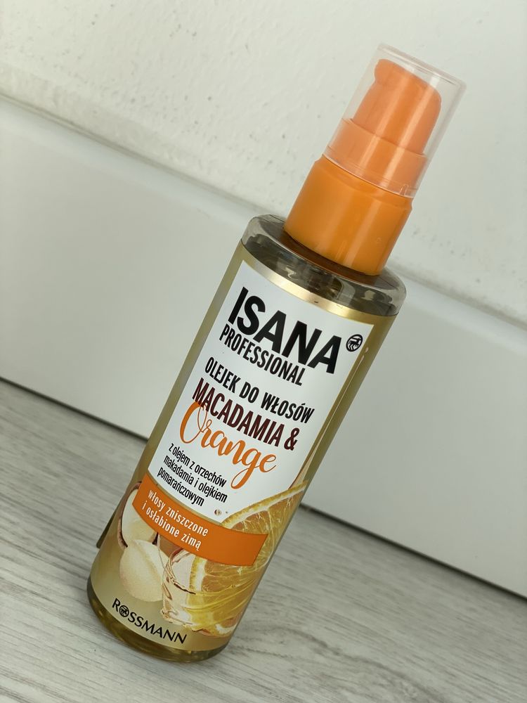 Isana olejek Macadamia & Orange z olejkiem pomarańczowym 100 ml