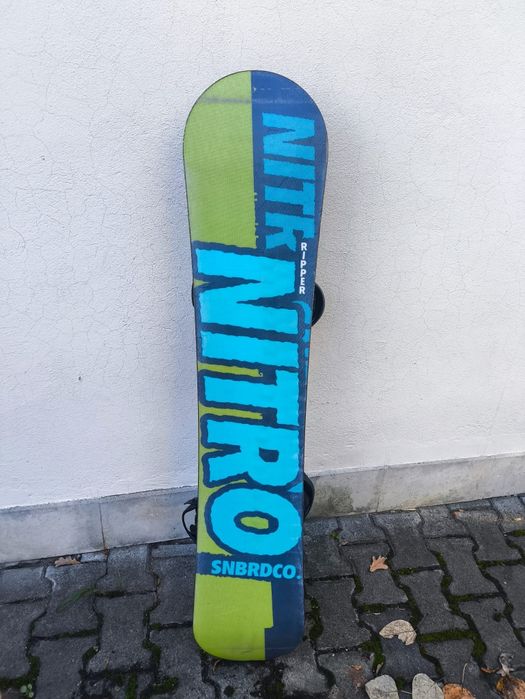 Deska Nitro Ripper 137cm z wiazaniami Atomic s/m