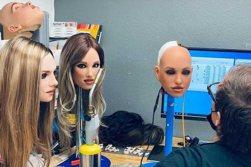 Adulto, Robótica, privado: Dolls, Emma, Famele, Lommny