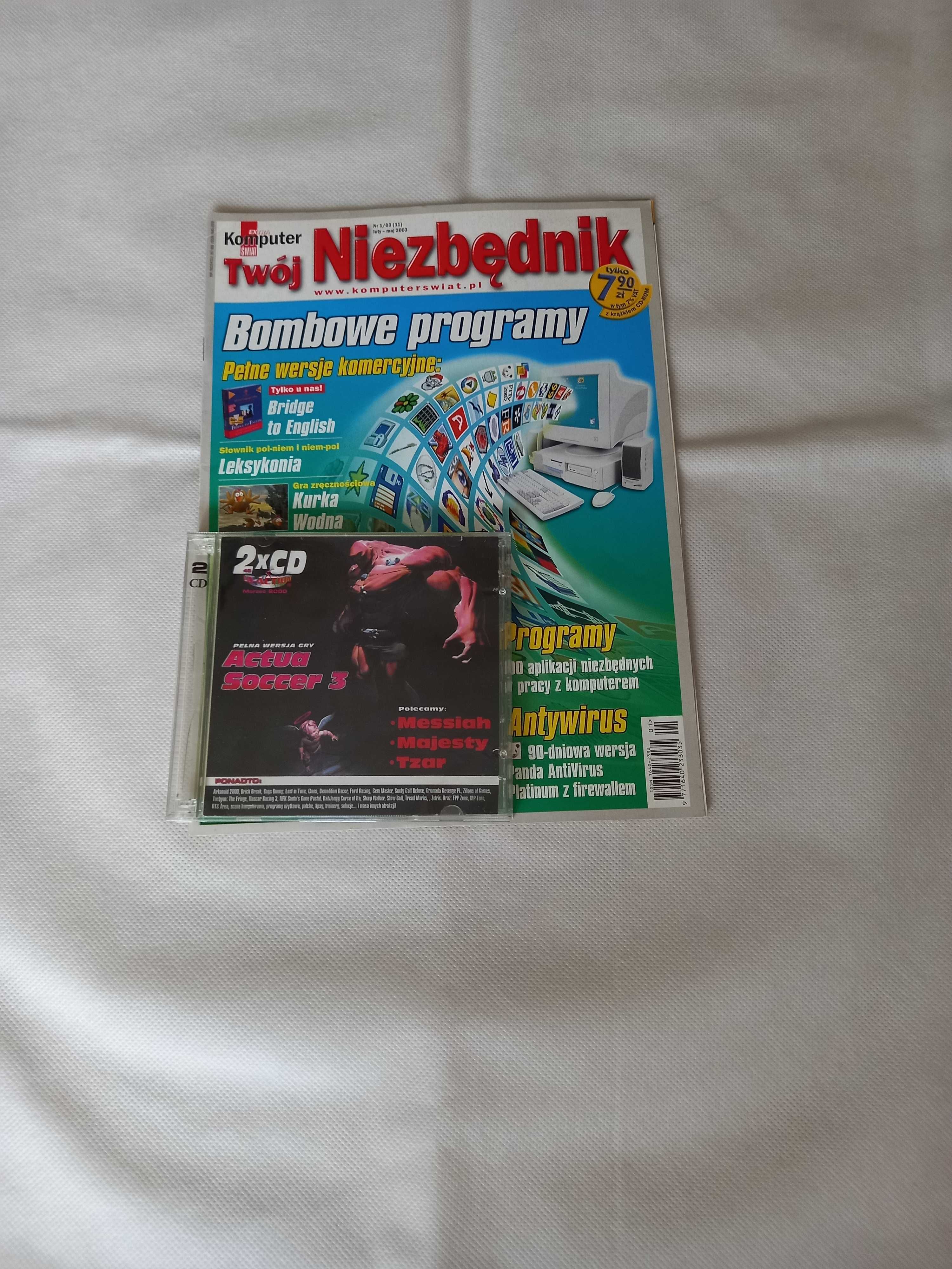 2xCD Pełna wersja gry Actua /Soccer 3
