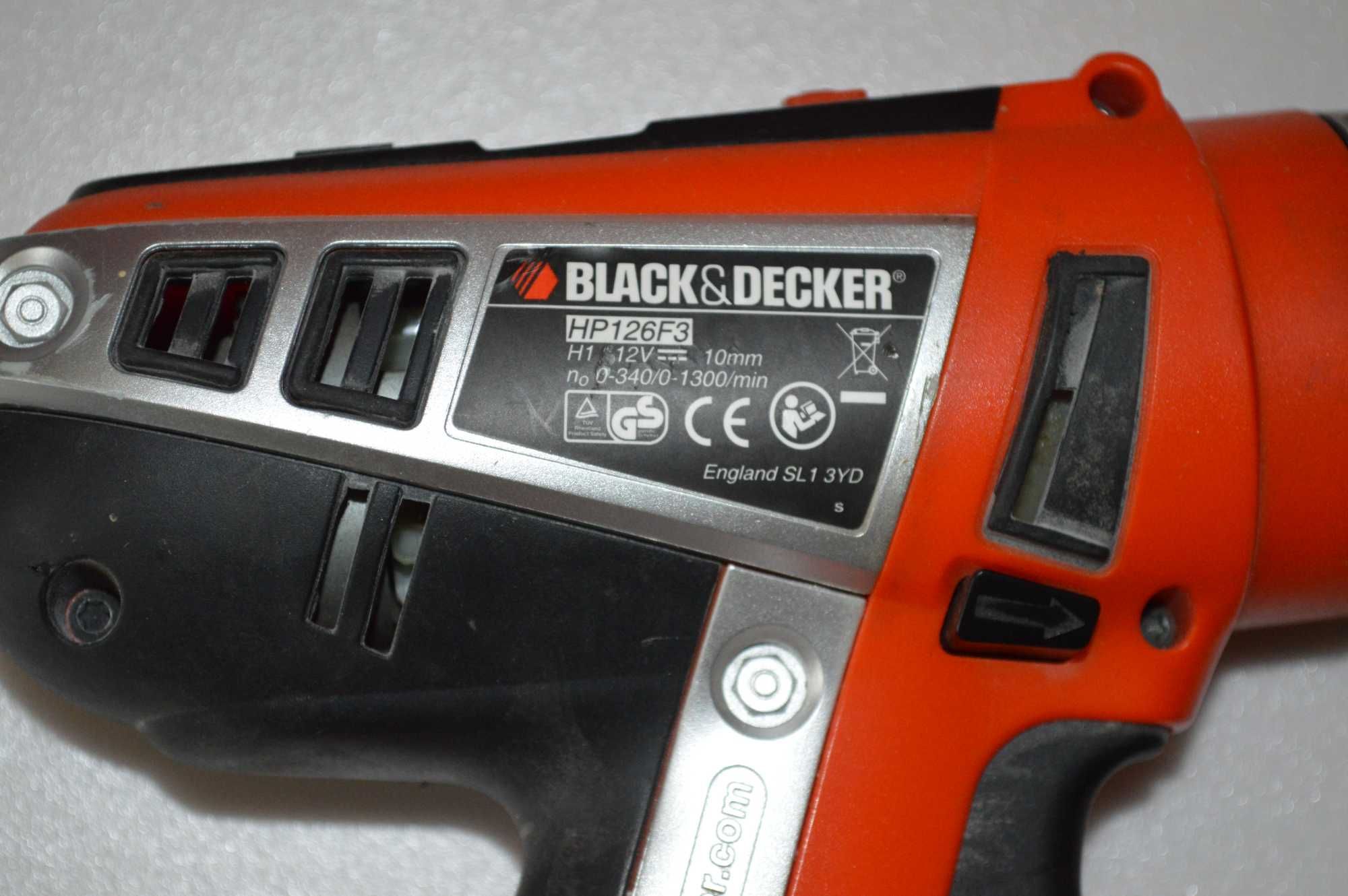 Шуруповерт Bleck n Decker HP126F3 стан нового