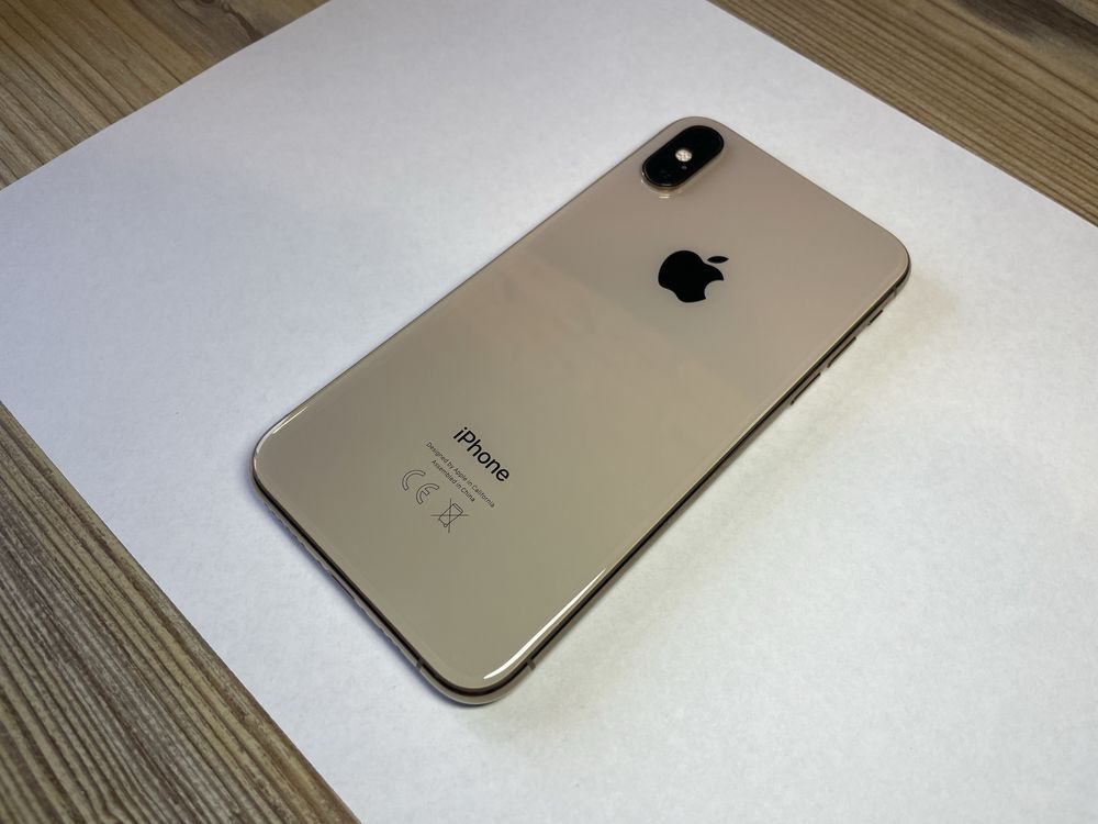 iPhone XS 64GB Złoty – Stan bardzo dobry Bateria 74%