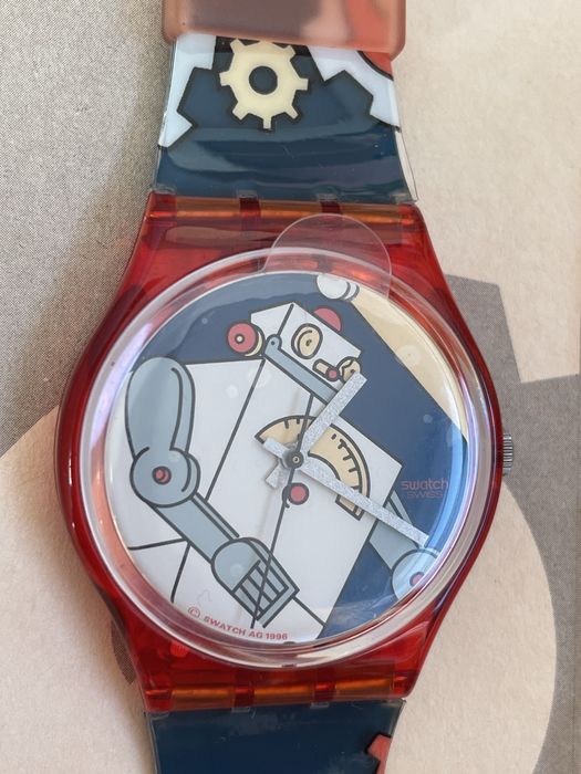Swatch Roboboy (1997) de Steve Guarnaccia