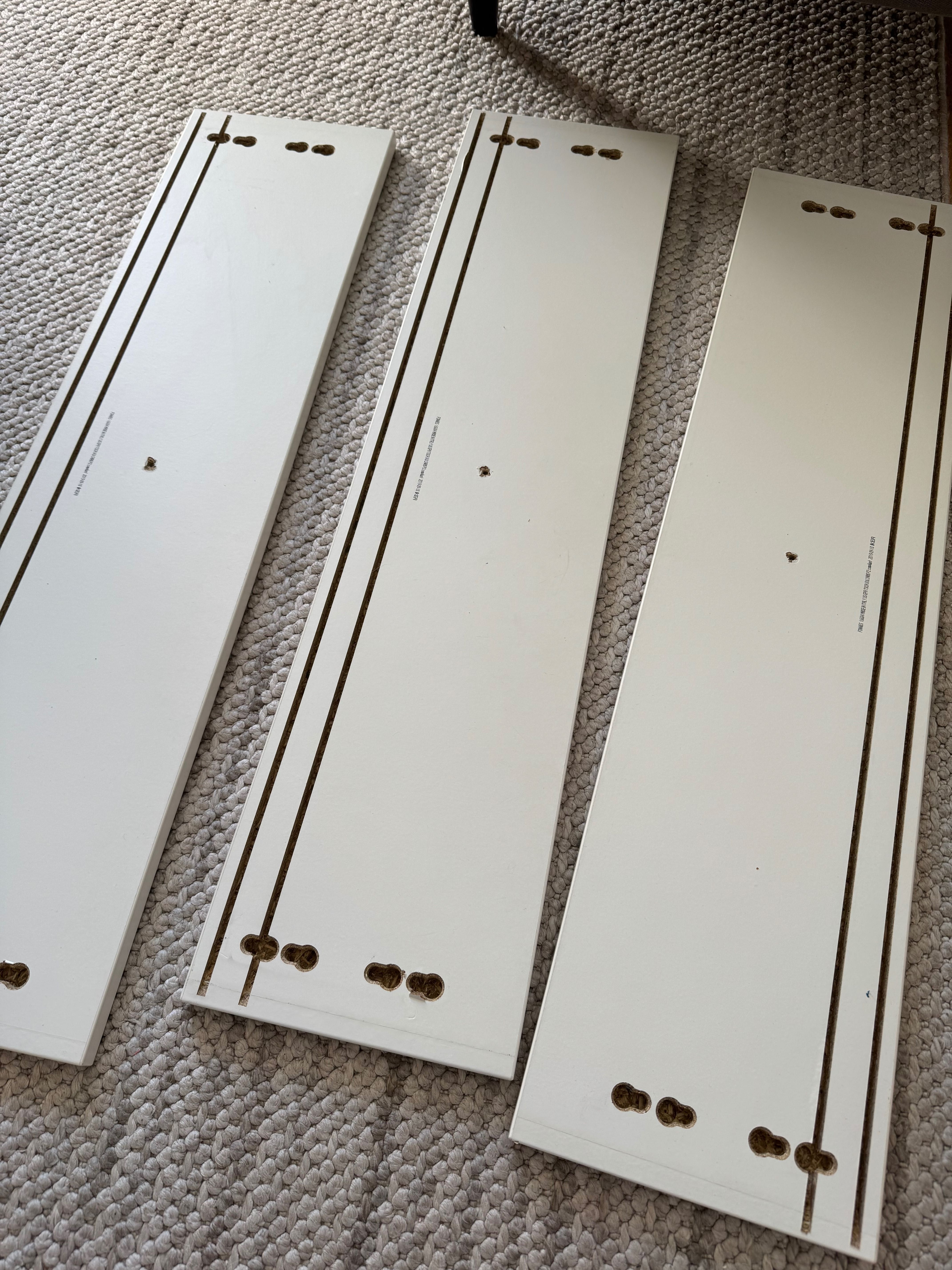 FONNES 3 fronty szuflady Ikea Platsa 80x20 cm - 3 SZTUKI