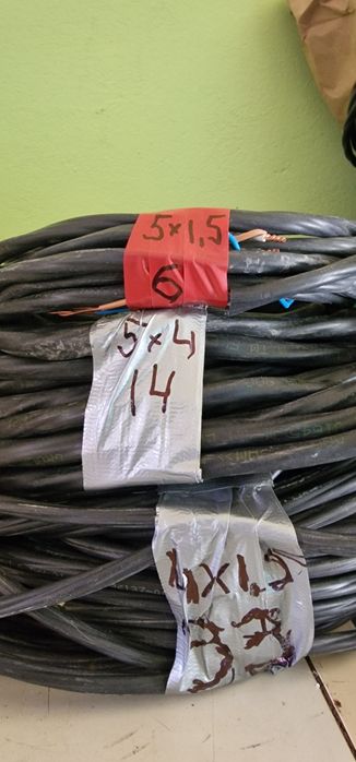 Кабель, розетки, автоматичні вимикачі