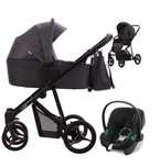 BEBETTO FLAVIO wózek 3w1 z fotelikiem Cybex (plus baza isofix)