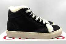 ‼️Nowe oryginalne sneakersy śniegowce GUESS Furry czarne r. 33 AZ 191