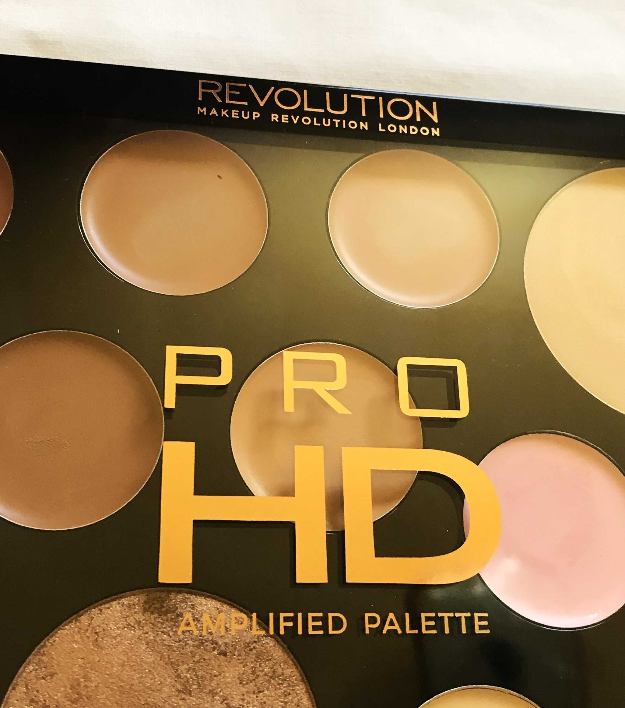 paletka makeup revolution pro hd medium/dark korekcja konturowanie