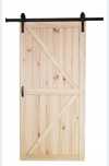 Drzwi przesuwne sosnowe z systemem loft 100 x 210 cm