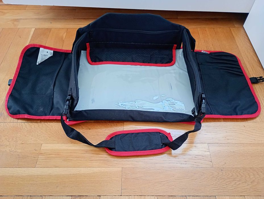 Stolik podróżny dla dzieci do samochodu - czarny