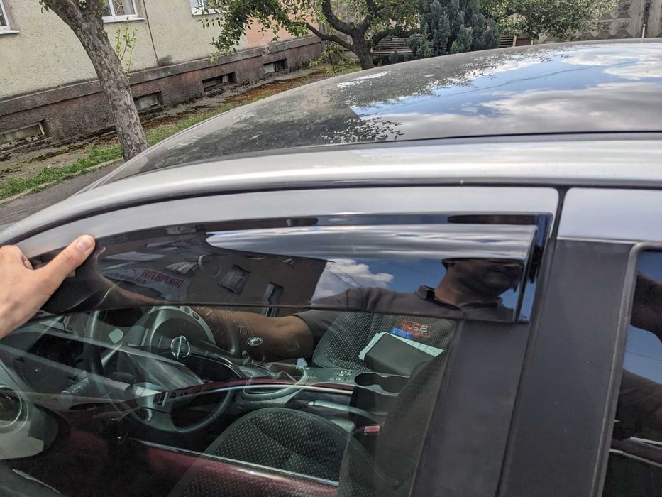 Дефлектор вікон вітровики Нісан Кашкай ветровики Кашкай Nissan Qashqai