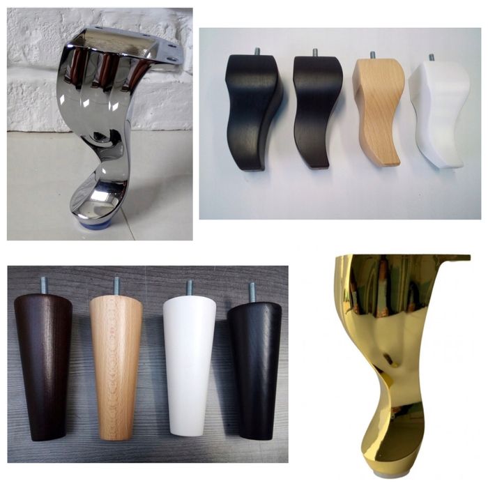 Pufa Tapicerowana z Kołatką 40cm