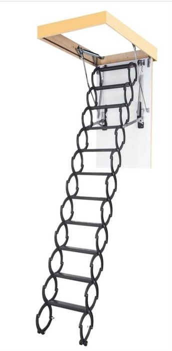 escadas de sótão escamoteavel 80x50/280cm