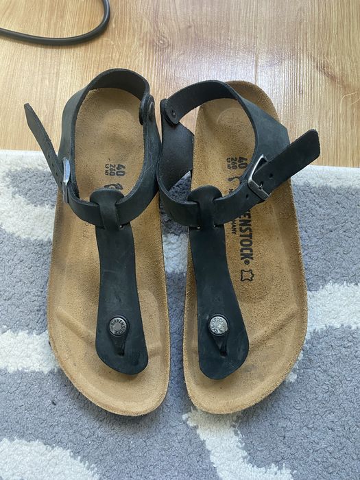 sandały jak nowe birkenstock 40/26 cm model kairo