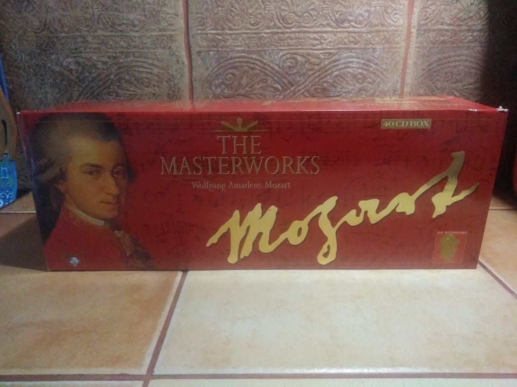 Kolekcja Mozart the masterworks 40 CD