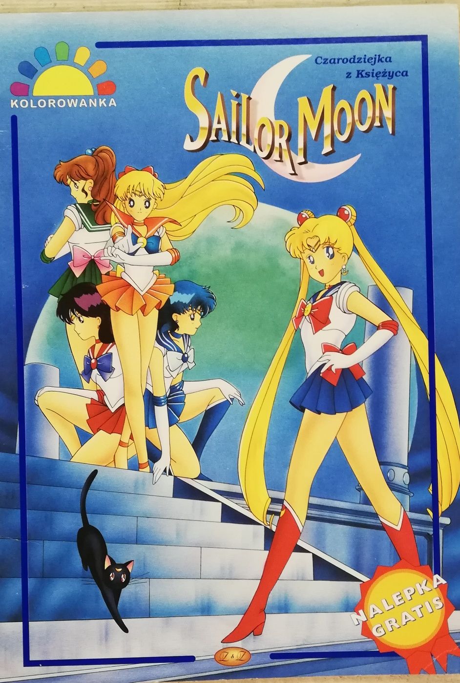 Sailor Moon kolorowanka kolekcjonerska