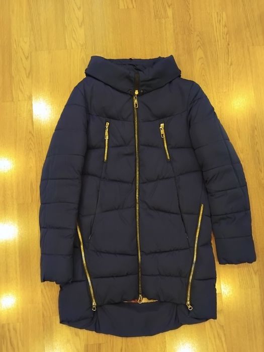 Куртка парка-синя