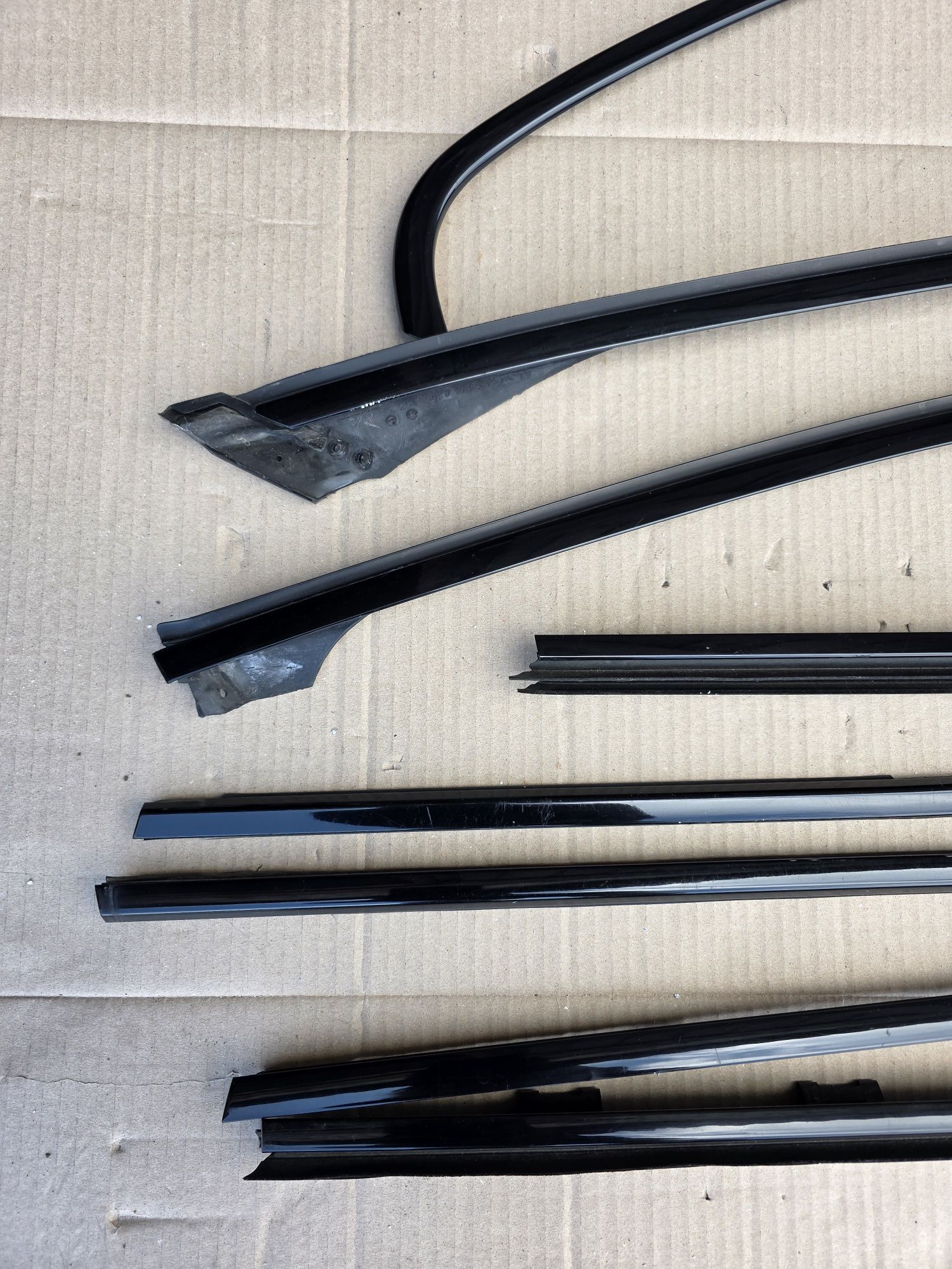 Shadowline gloss BMW E39 połysk czarne listwy listwa kombi touring
