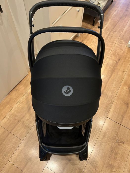 Zestaw wózka dziecięcego 3w1–Maxi Cosi Fame (czarny) wraz z fotelikiem