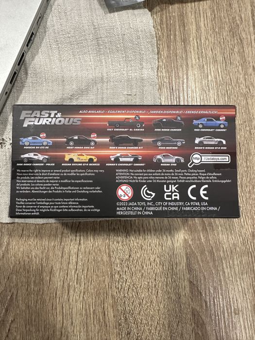 Carro Fast & Furious Jada