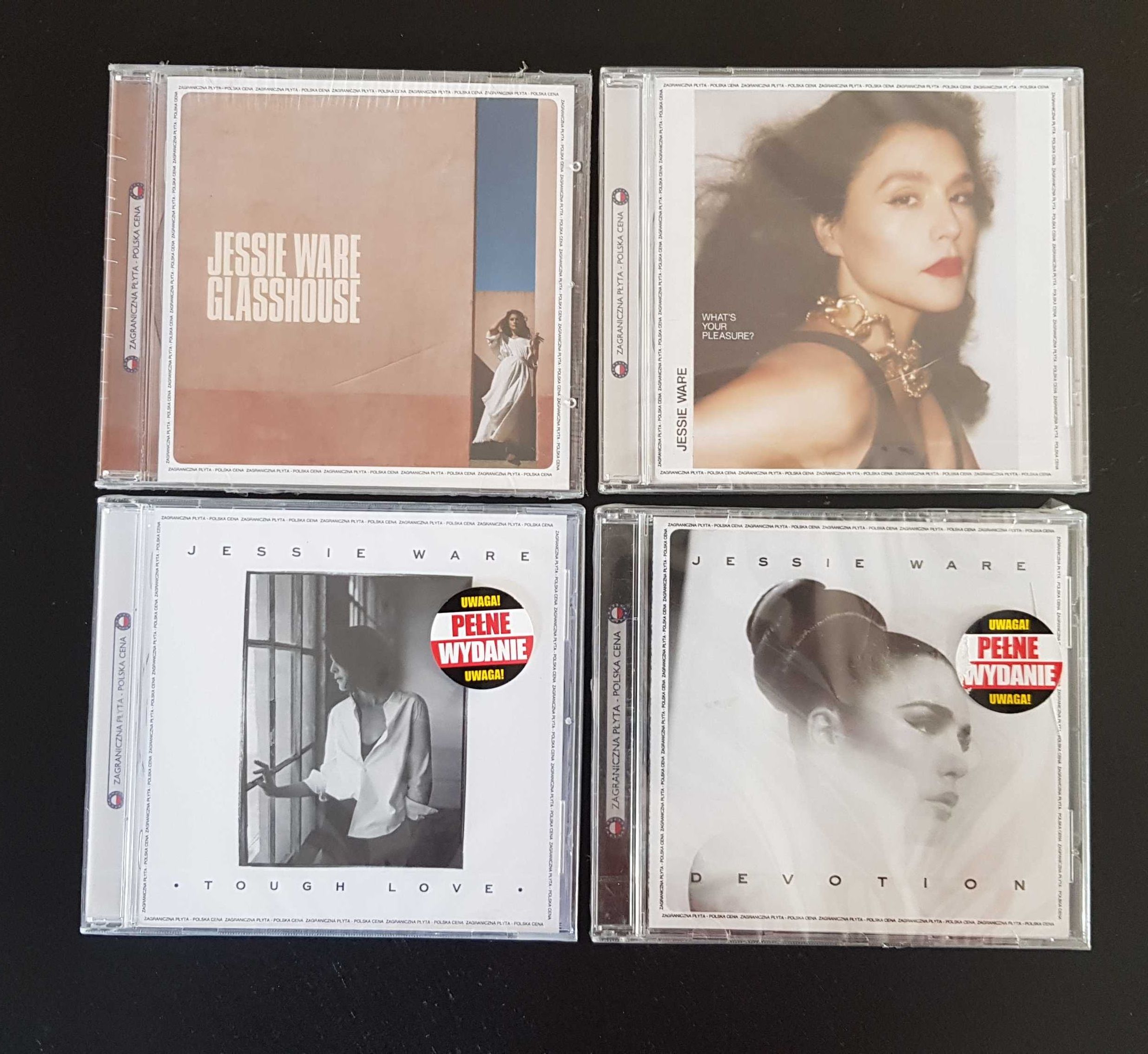 CD Jessie Ware x 4 cd real foto.