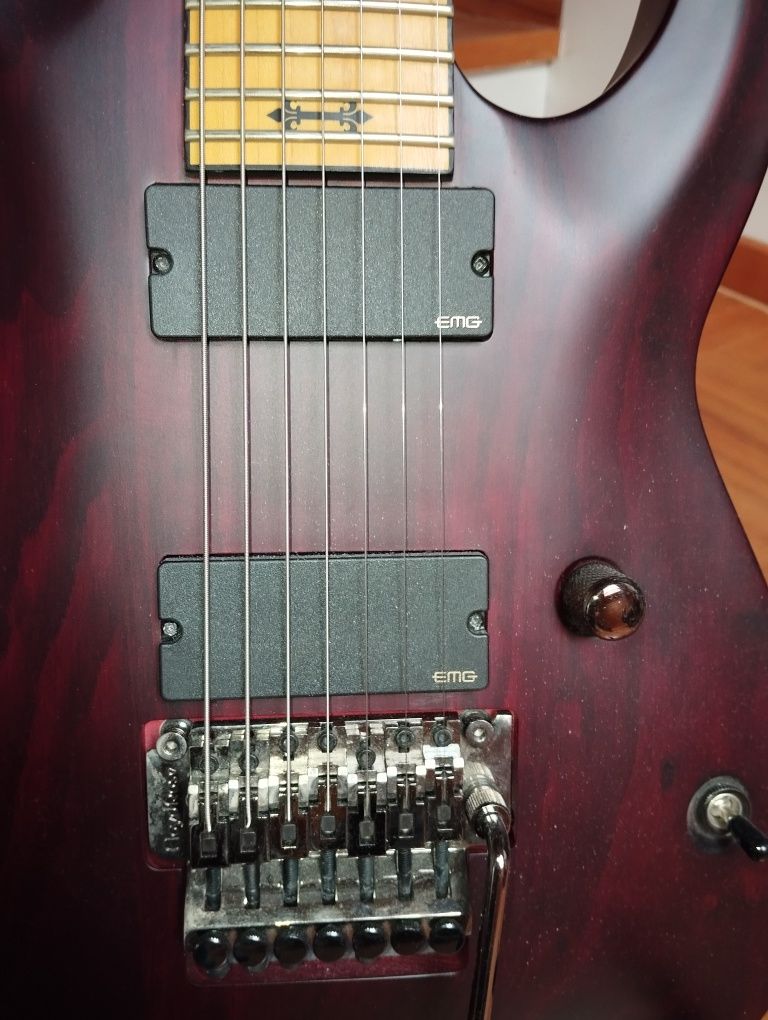 Gitara elektryczna 7 siedmiostrunowa SCHECTER JEFF LOOMIS JL-7  2011 r