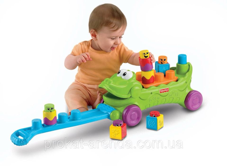 Музичний крокодил каталка