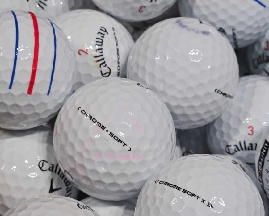 20szt Callaway Chrome Soft / Soft X mix piłki golfowe triple track