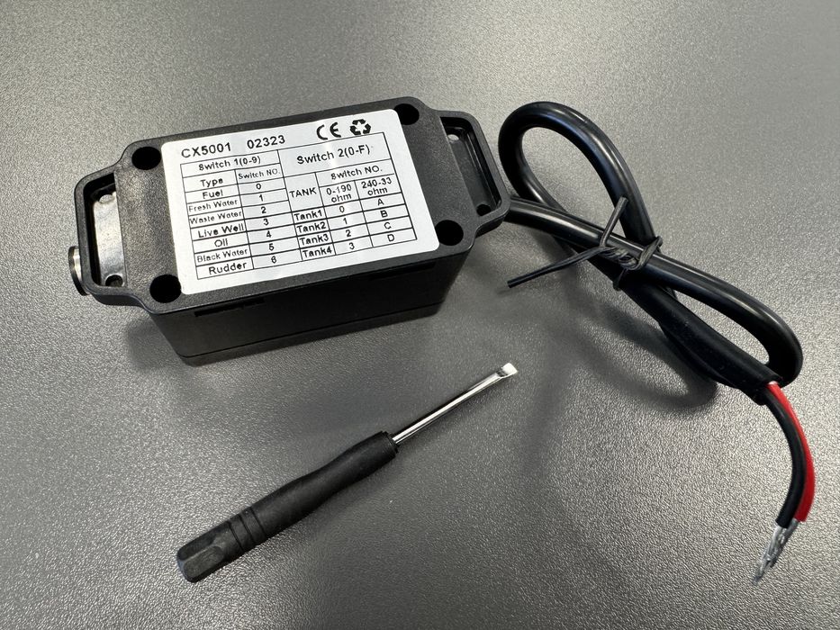 Conversor de sinal para tanque barco NMEA 2000