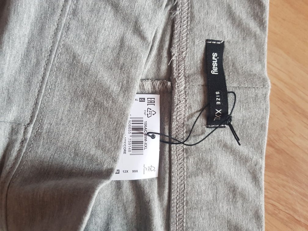 Nowe bawełniane szorty kolarki damskie marki Sinsay rozmiar 2XL.