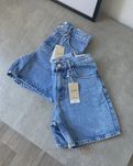 Сині джинсові шорти mango / синие джинсовые шорты манго розмір 34 (XS)