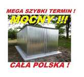 Garaż blaszany 3x5 Garaże blaszane WZMOCNIONE Blaszak CAŁA POLSKA raty