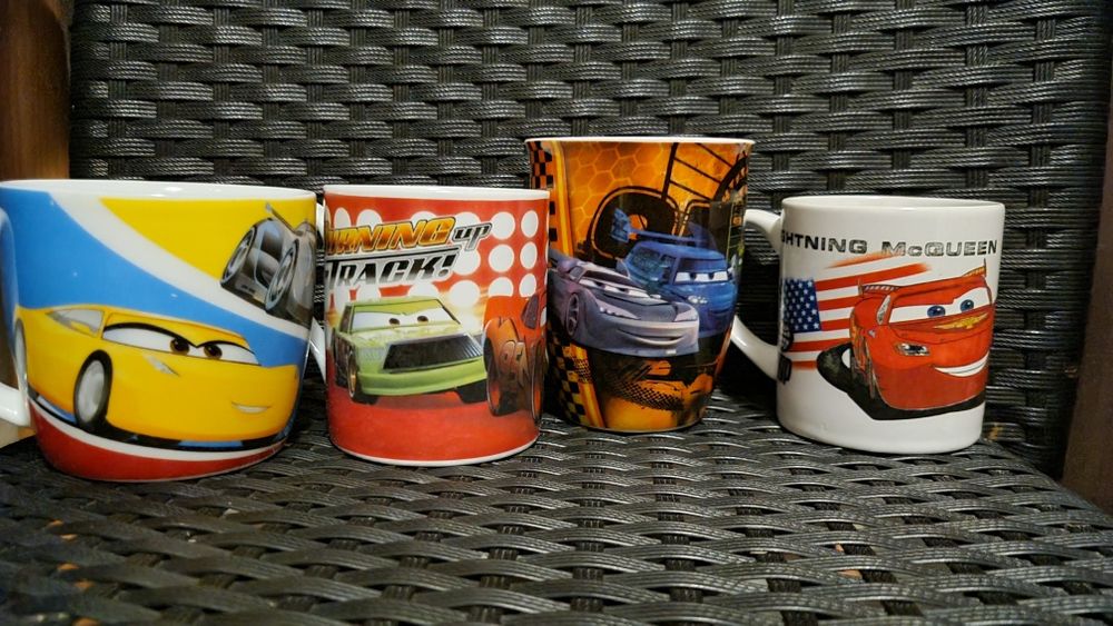 Kubki auta car disney