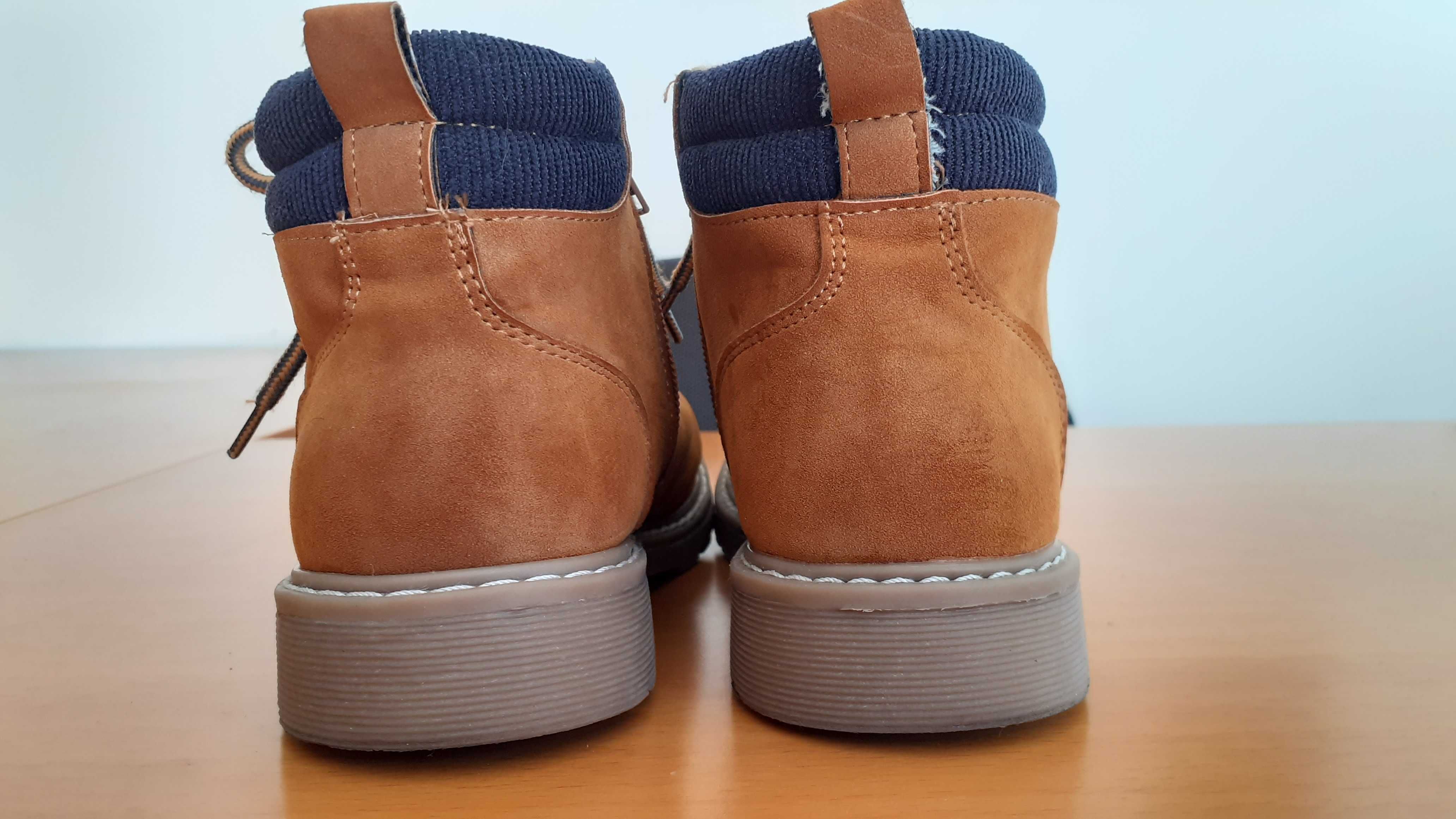 Botas de montanha para menino Camel (tam. 34, Zippy)