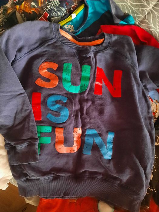 Zestaw 9 sztuk ubrań 6- 7 lat bluzki koszule