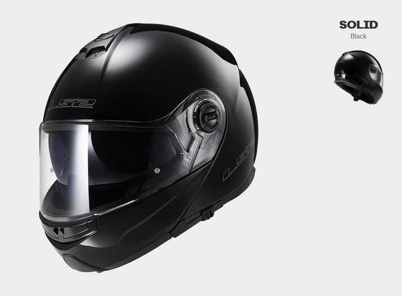 Kask LS2 FF325 strobe solid black rozmiar M