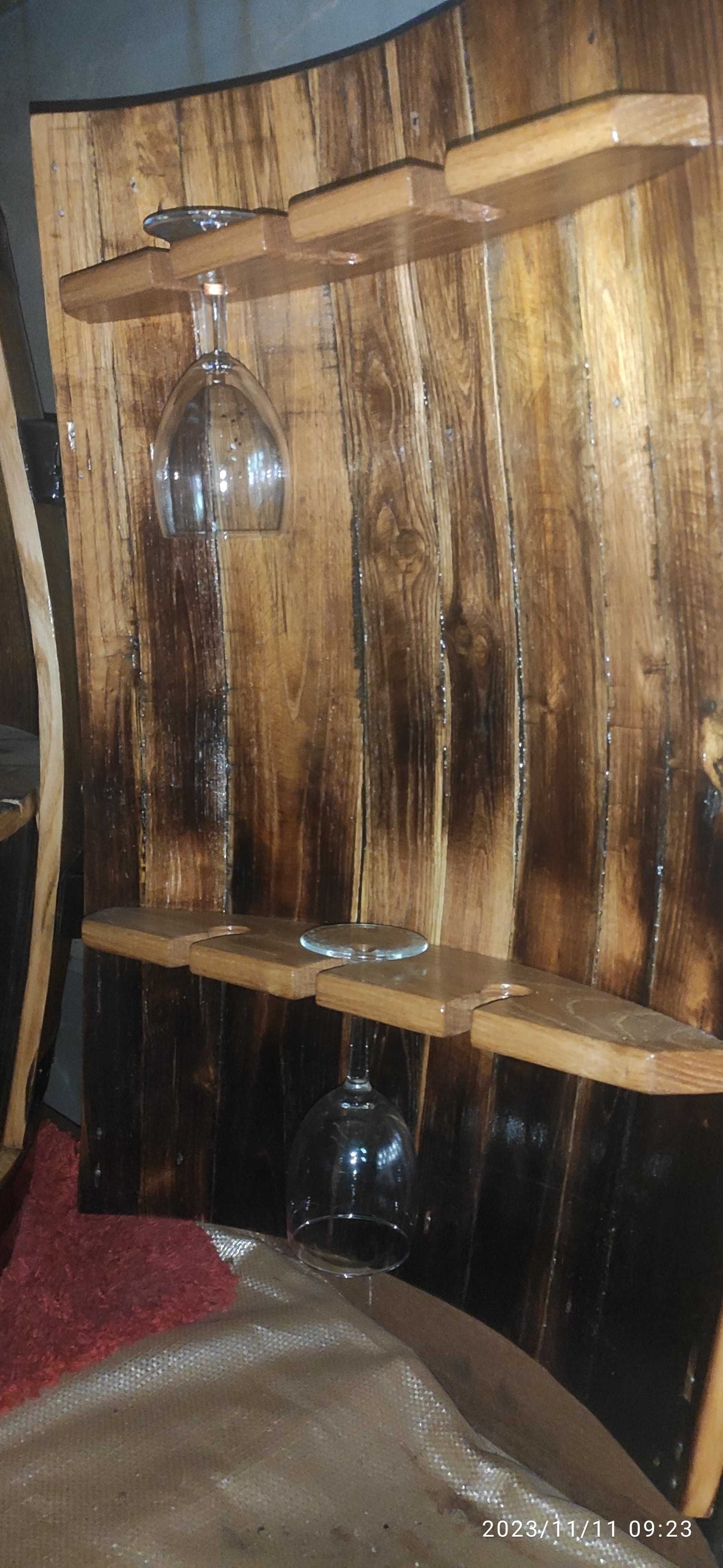 Bar/Garrafeira em forma de Pipo (Madeira)
