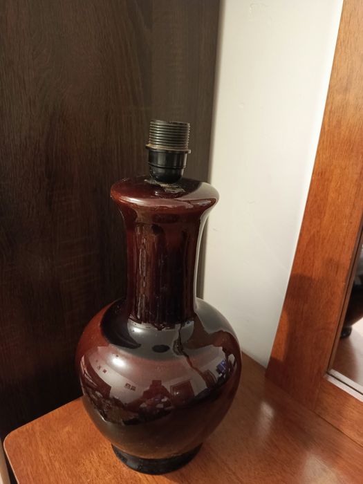 Piękna lampka stołowa prl