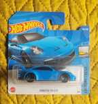 Hot Wheels Porsche 911 GT3 niebieskie blue main mała karta